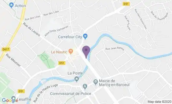 Localisation Mtre Dubrulle Cindy
