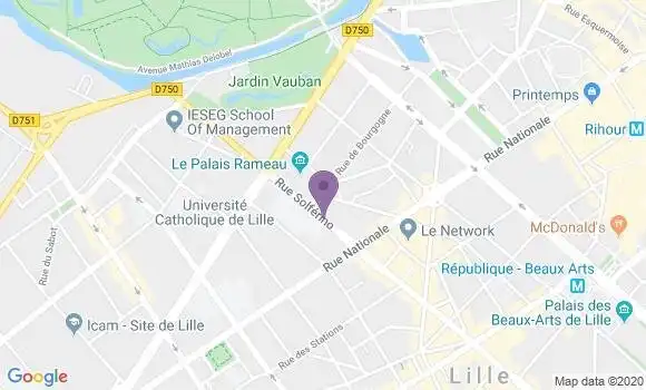 Localisation Mtre Dumortier Bernard Henri