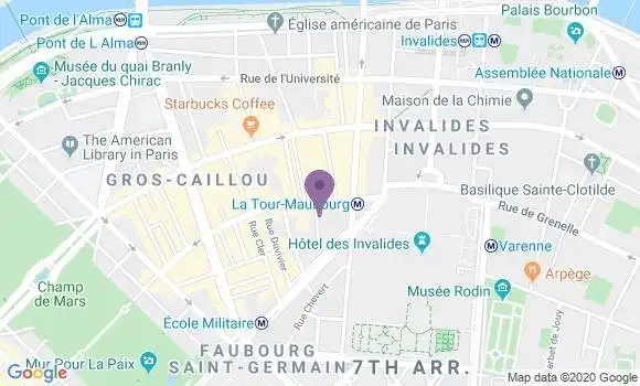 Localisation Mtre Coquelin de Lisle Franchet d