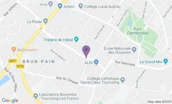 Localisation Mtre Duthoit Simon