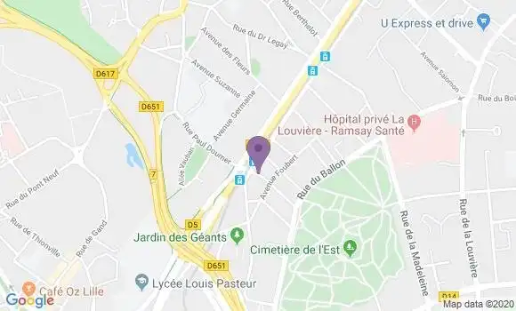 Localisation Mtre Fenaert Jean François