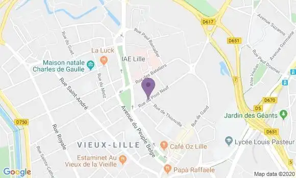Localisation Mtre Fournier Jean Luc