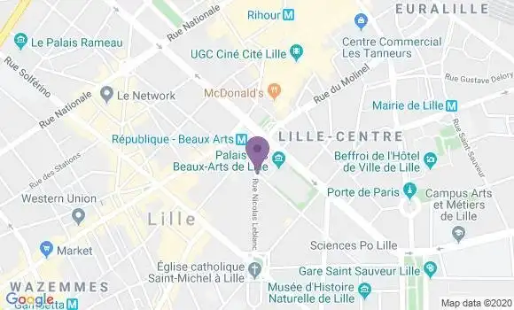 Localisation Mtre Fourteau Lalanne Chantal