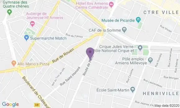 Localisation Mtre Bibard Pascal