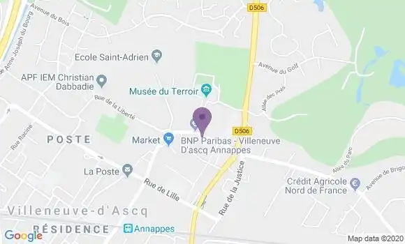 Localisation Mtre Guilmain Daniel