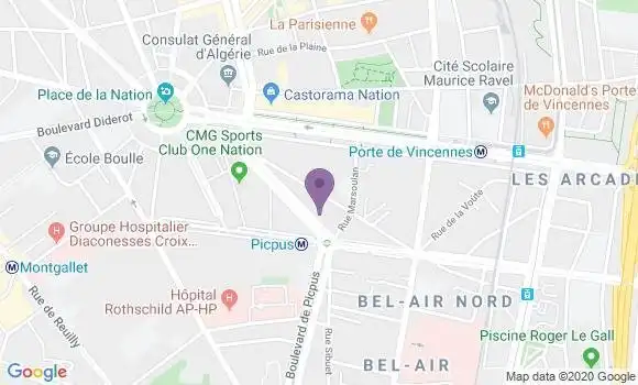 Localisation Mtre Nadjar Aurélie