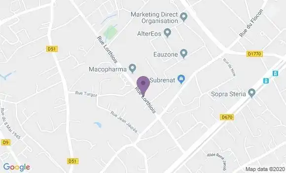 Localisation Mtre Jonville Armand