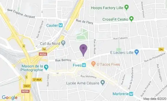 Localisation Mtre Labbee Xavier