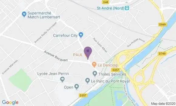 Localisation Mtre Lagorsse Corinne