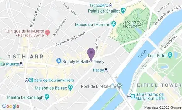 Localisation Mtre Najberg Brami Laurence
