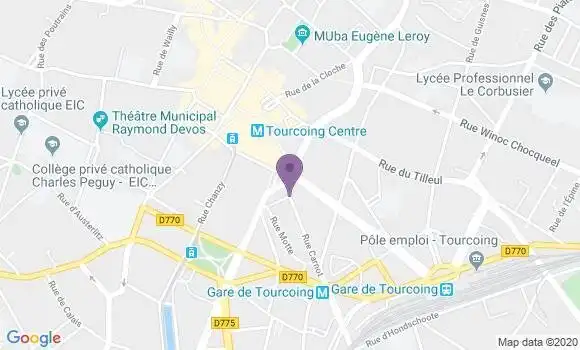 Localisation Mtre Lampin François