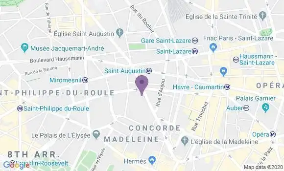Localisation Mtre Corcondilas Alexia