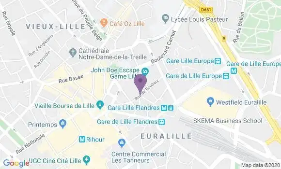 Localisation Mtre Lecat Hervé