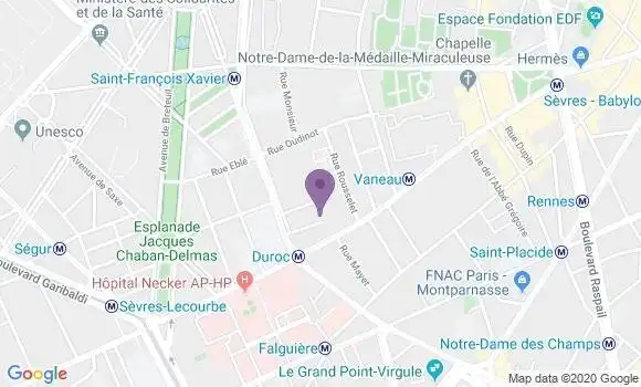Localisation Mtre Nas Louis François