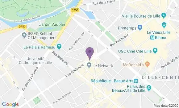 Localisation Mtre Leclercq Jean