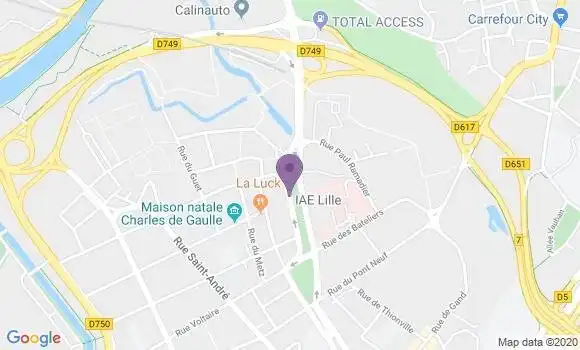 Localisation Mtre Lefebvre Sophie