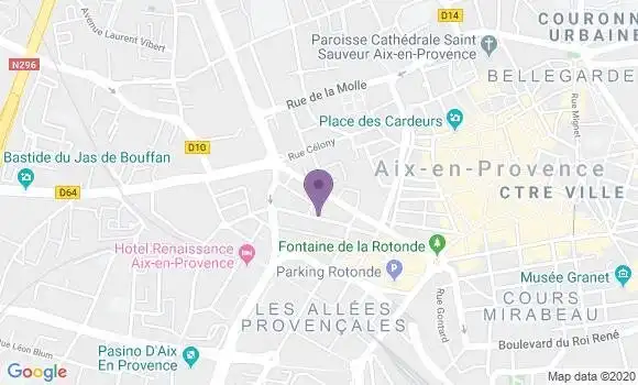 Localisation Mtre Naudon Lachcar Lucile