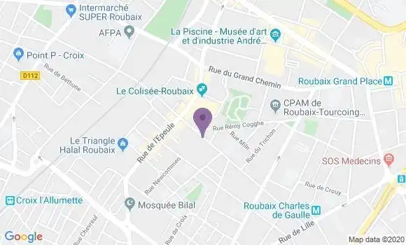 Localisation Mtre Libert Antoine