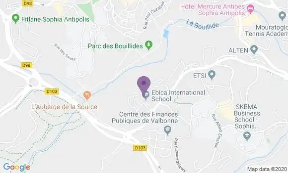 Localisation Mtre Negre Isabelle