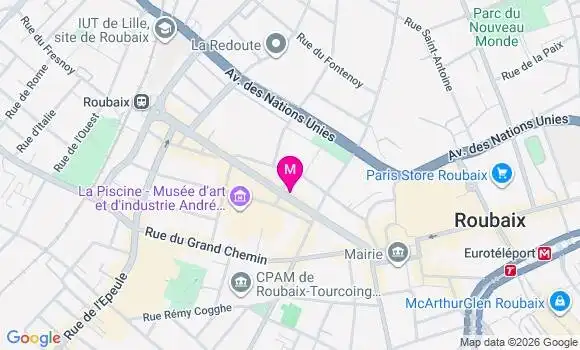 Localisation Mtre Maricourt Olivier