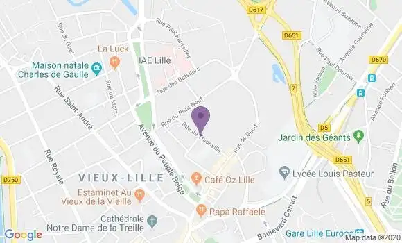 Localisation Mtre Mas Florence