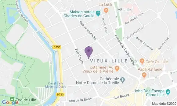Localisation Mtre Mazard Sylviane