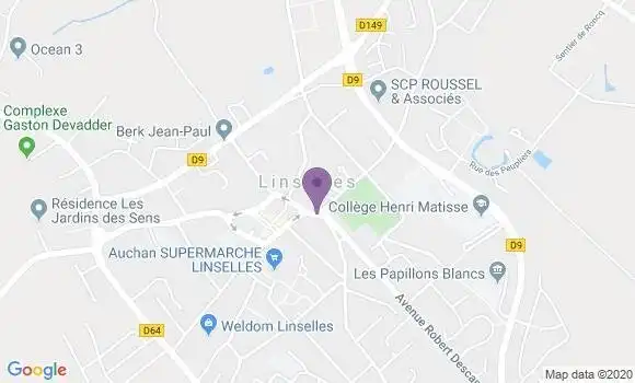 Localisation Mtre Mignon Stéphanie