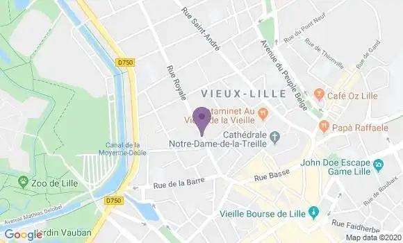 Localisation Mtre Minet Jean Jacques