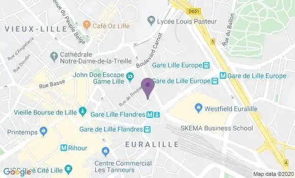 Localisation Mtre Mons Stéphane