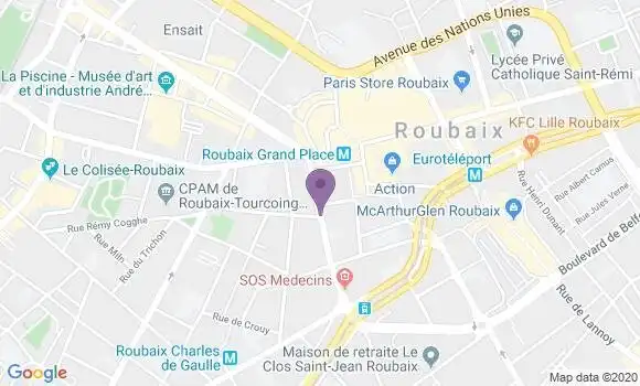 Localisation Mtre Nadji Lounes