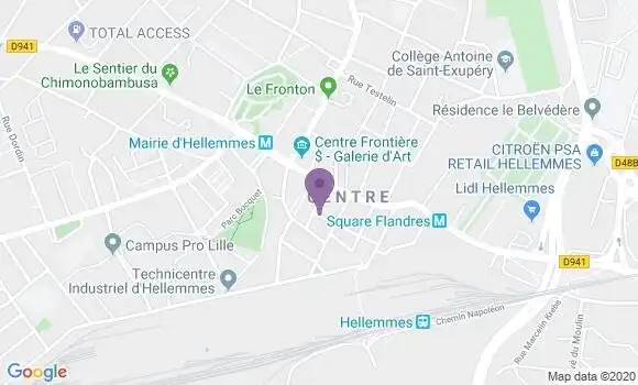 Localisation Mtre Naudin Marielle