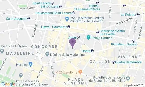 Localisation Mtre Nézet Céline