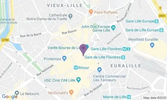 Localisation Mtre Ninive Arnaud