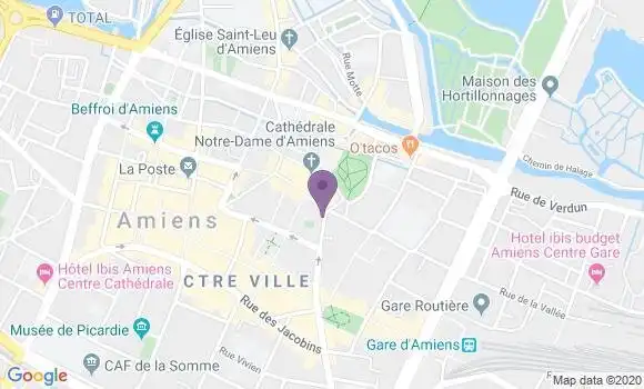 Localisation Mtre Combes Guillaume