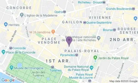 Localisation Mtre Nicolai Paola