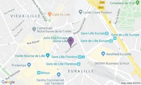 Localisation Mtre Pille Jean François