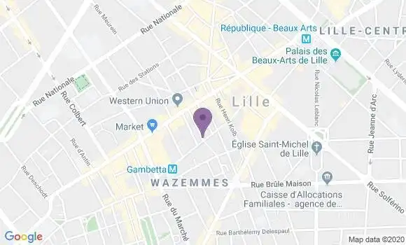 Localisation Mtre Pincet Marie Thérèse
