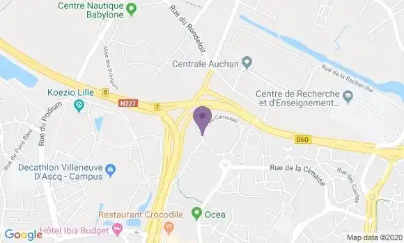 Localisation Mtre Pirotte Carole
