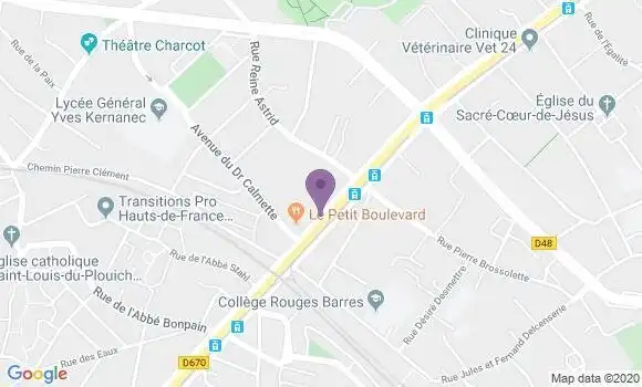 Localisation Mtre Planckeel Frédéric