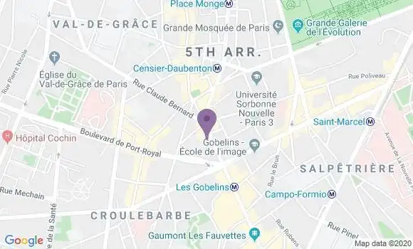 Localisation Mtre Nicolas Philippe