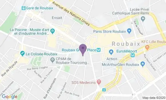 Localisation Mtre Potie Vincent