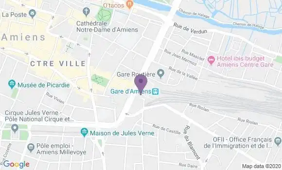 Localisation Mtre Cottignies Myriam
