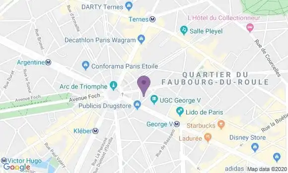 Localisation Mtre Nivaud Elise