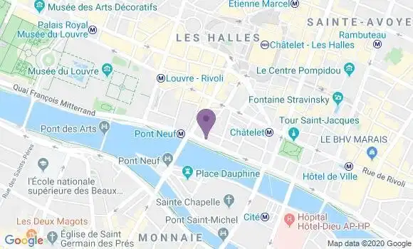 Localisation Mtre Nivollet François