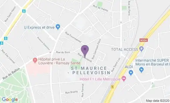 Localisation Mtre Sandevoir Thierry