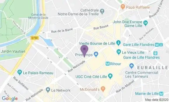 Localisation Mtre Savey Caroline