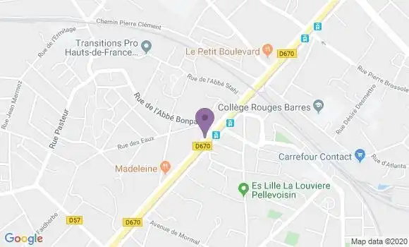 Localisation Mtre Scheiber Frédérique