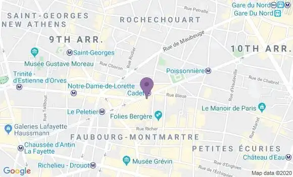 Localisation Mtre Nordmann François