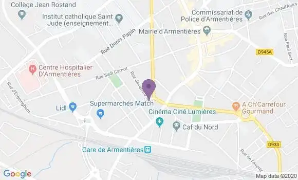 Localisation Mtre Spetebroot Sylvain