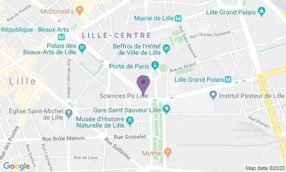 Localisation Mtre Spriet François
